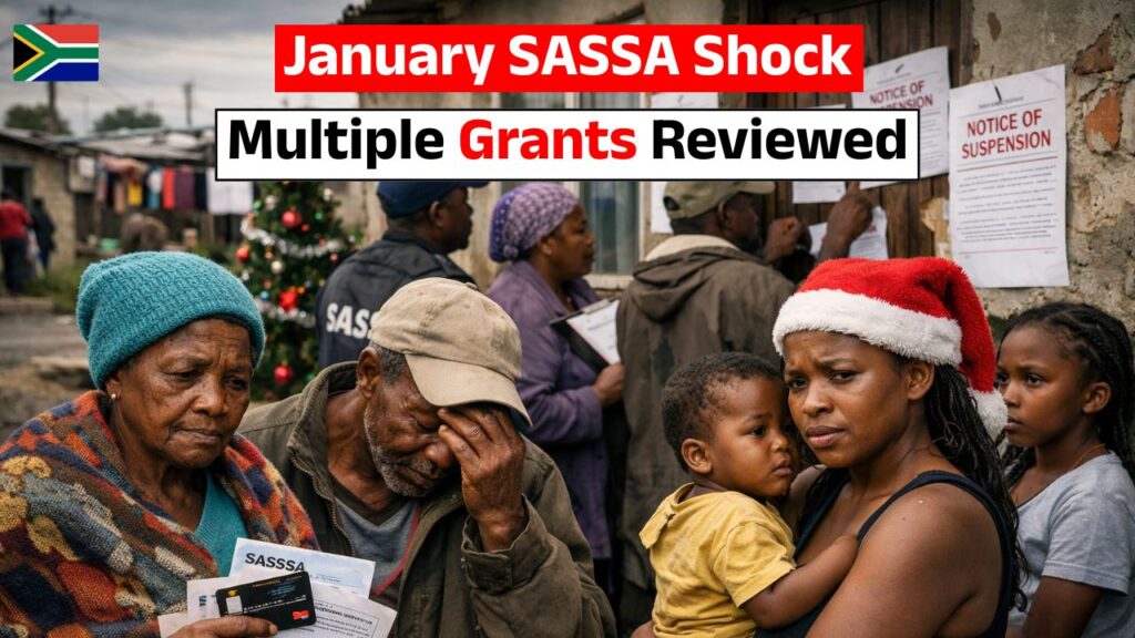 January SASSA Shock Multiple Grants Reviewed