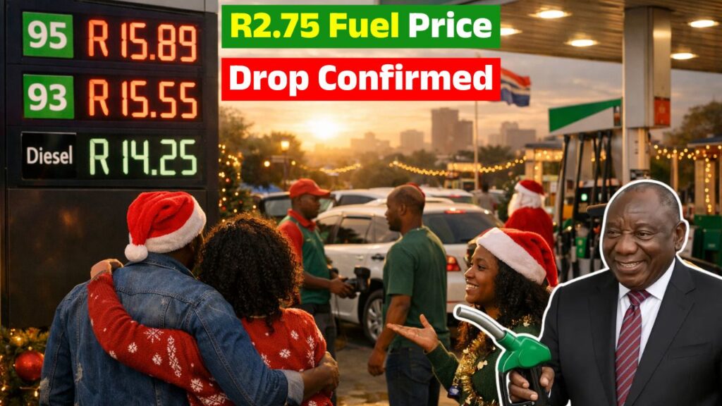 R2.75 Fuel Price Drop Confirmed