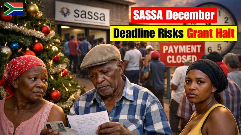 SASSA December Deadline Risks Grant Halt